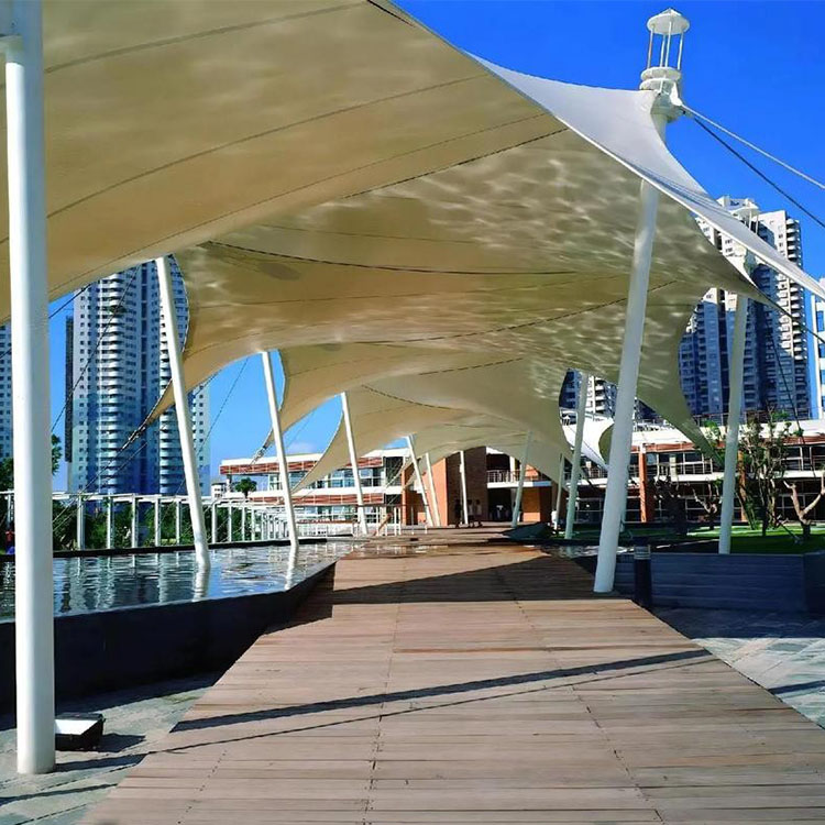 郧西县膜结构景观棚